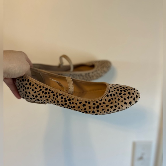 Women’s Leopard Print Mary Jane Flats - Picture 3 of 6